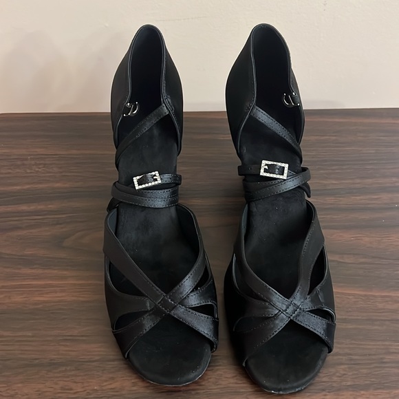 Peep Tor Kitten Heels Size 9.5 - Picture 3 of 8